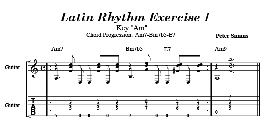 Finding A Latin Groove - Part 1 - Guitar Noise